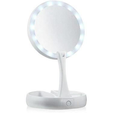 Imagem de Espelho para Maquiagem com Luz LED REDONDO - BC BORA COLEGA SHOP