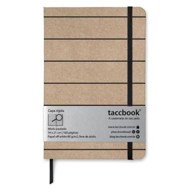 Imagem de Caderno Pautado taccbook Kraft 14x21 Ríg.