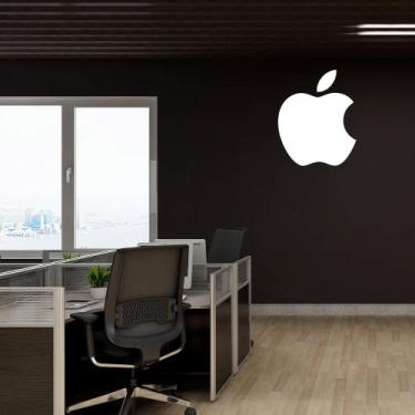 Imagem de Adesivo de Parede Logo Apple Loja de Celular Informática - Kanto Store