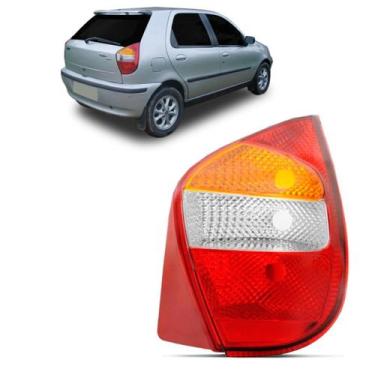 Imagem de Lanterna traseira palio fire 2001 2002 2003 tricolor - HT, Direito