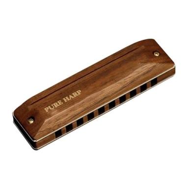 Imagem de Para Iniciantes harmônica Harmonica10 Buracos 20 Músicas Boca Órgão Blues Deluxe Gaita Chave De C Para Presente Para Adultos Iniciantes