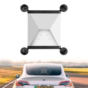 Imagem de daboot Mini suporte Starlink – suporte de carro com ventosa para Star Link Mini acessórios kit de montagem para janelas de veículos e tetos solares Starlink Mini suporte de teto para carro, trailer,