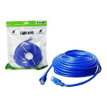 Imagem de Cabo De Rede X-Cell Rj45 20M  Cat 5E 