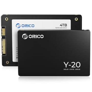 Imagem de ORICO 128GB SSD SATA 2,5 Polegadas Unidade de Estado Sólido Interna, Velocidade de Leitura de até 500MB/s, SATA III 6Gbps para Desktop, Laptop, NAS e Drive Externo DIY - Y20