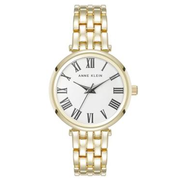 Imagem de Anne Klein Relógio de pulseira feminino, Dourado