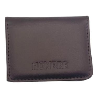 Imagem de Carteira Masculina Compacta material sintético RFID 6 Cartões CNH Nota