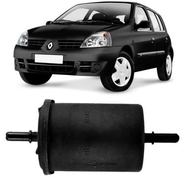 Imagem de Filtro Combustível Renault Clio Duster Fluence 98 a 2019 Metal Leve KL583