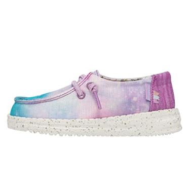 Imagem de Hey Dude Sapatos femininos Wendy em , Unicórnio sonhador, 8 Big Kid
