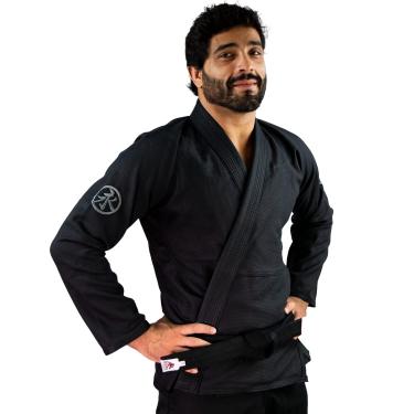 Imagem de Keiko, Kimono Jiu Jitsu Ultra Light, Preto, A0