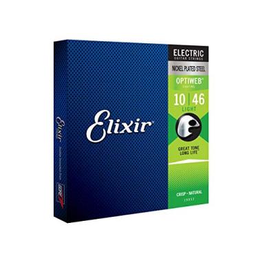 Imagem de Encordoamento .010 Elixir 19052, Light Optiweb, para Guitarra