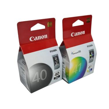 Imagem de Kit Cartucho Tinta Original Canon Pg-40 Cl-41 Ip1300 Mp460