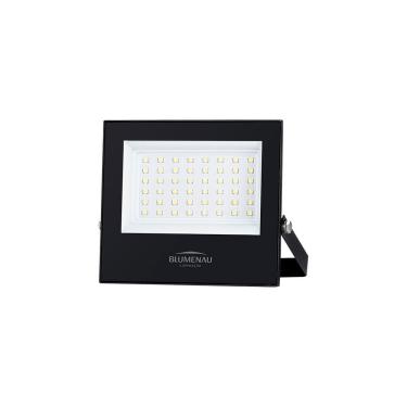 Imagem de Refletor Blumenau Led Play 50w Preto Bivolt 6500k Luz Branca