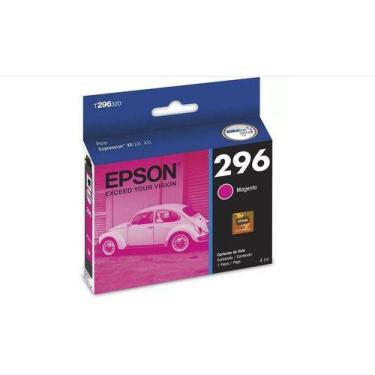 Imagem de Cartucho Epson 296 Magenta T296 Xp231 Xp241 Original