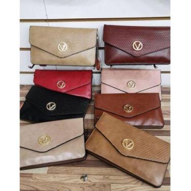 Imagem de Bolsa/carteira Feminina Couro Sintética Transversal - Unistar, Preto