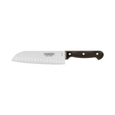 Imagem de Kit para Frios Tramontina Polywood com Lâminas de Aço Inox e Cabos de 