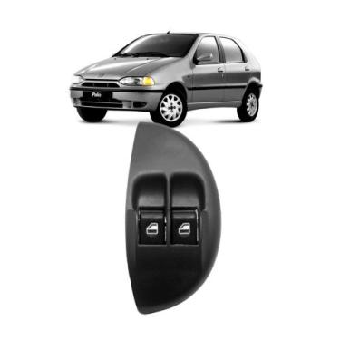 Imagem de Botao Interruptor Duplo Vidro Palio 1996 97 A 2000 Com Led - Marilia