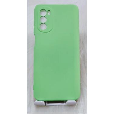 Imagem de Capa Capinha Case Motorola Moto G52/82 Silicone Aveludada Protege Câme