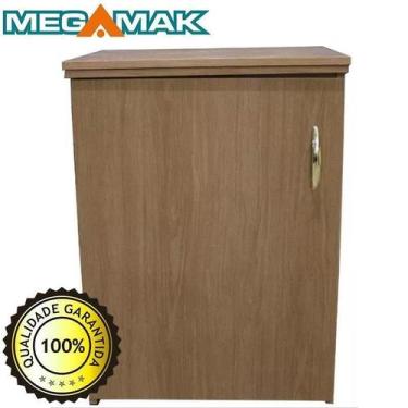 Imagem de Gabinete Avelã Bancada Movel Maq. Costura Reta Pretinha 15C. - Singer