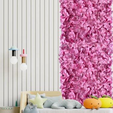 Imagem de 8 Placas Painel de Flores Artificiais para Fotos de Casamento Aniversá