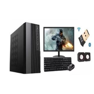 Imagem de Mini Pc Intel Core I7 16gb Ram Ssd 480Gb MONITOR 19 TECLADO E MOUSE WI