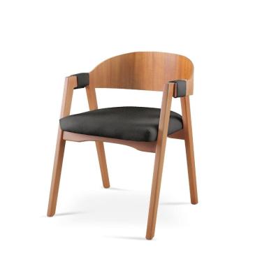 Imagem de Cadeira para Sala de Jantar 80cm X 60cm Luna Preto