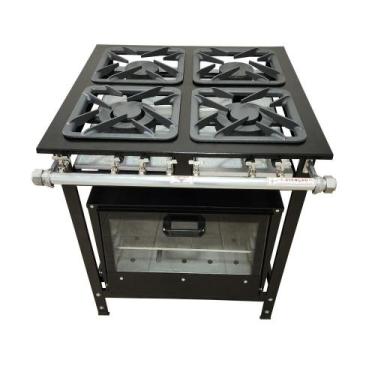 Imagem de Fogão 4 Bocas Cefaz com Forno Linha Diamond Baixa Pressão CFZD-015