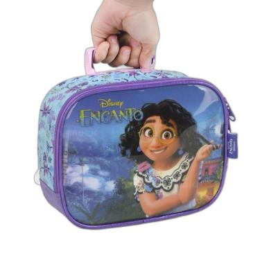 Imagem de Lancheira Térmica Escolar Infantil Encantada Disney Luxcel