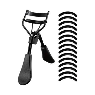 Imagem de Modelador De Cílios Portátil Com 15 Almofadas De Silicone Em Aço Inoxi