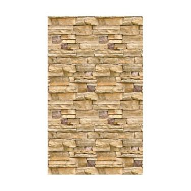 Imagem de Papel de Parede Adesivo Auto Colante, Pedras, 58cm x 3m, Cromo Sign