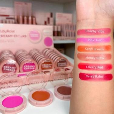 Imagem de Blush Cremoso Creamy Cheeks - RUBY ROSE, Pink Tint
