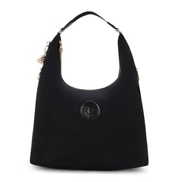 Imagem de Bolsa de ombro Kipling Eanna com zíper, Black Rose Spice, One Size, Casual