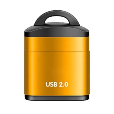 Imagem de Leitor de cartão inteligente, leitor de cartão USB compacto para carro, adaptador de transferência rápida de dados, dispositivo portátil para computador, laptop, leitor de música, casa, exterior