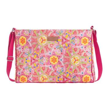 Imagem de Maison d' Hermine Bolsa de mão de lona de algodão, bolsa de ombro para mulheres, homens, compras, viagens, uso diário, vários bolsos com zíper (vibrações de verão)