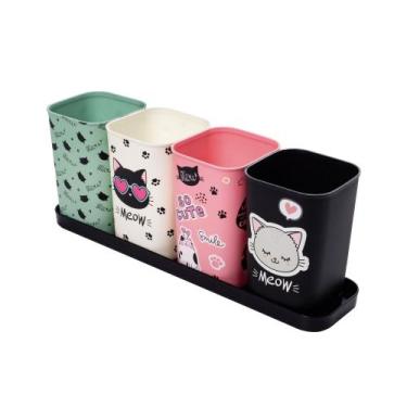 Imagem de Porta Canetas Stitch, Princesas, Harry Potter e Ursinhos Cute - Plasut