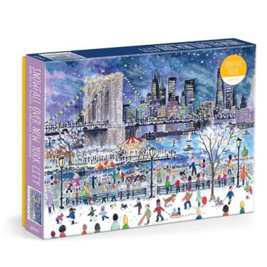 Imagem de Michael Storrings Snowfall Over New York City 1000 Piece Puzzle