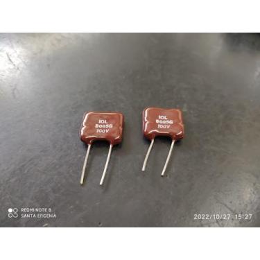 Imagem de 1x Capacitor Mica Prata 3085pf/100v 2% Cm2g Icl