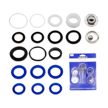 Imagem de Baoblaze Kit de reparo de bomba de vedação para pulverizador de tinta sem ar, anéis de vedação de substituição de alta pressão, kit de reparo de antiderrapante, Style B