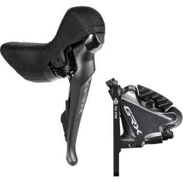 Imagem de Conjunto de freio de disco de bicicleta montado SHIMANO - ST-RX810-KIT, Preto, Left - 2-Speed
