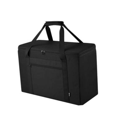 Imagem de Generic Grande organizador de brinquedos de blocos de construção, bolsa com abertura superior completa, versátil, à prova de poeira, leve e portátil para