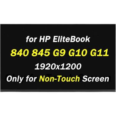 Imagem de Substituição para HP Elitebook 840 G9 G10 G11 para Elitebook 845 G9 G10 G11 WUXGA 1920x1200 35.6 cm 60HZ 30 pinos LCD não sensível ao toque painel digitalizador (apenas para tela sem toque)