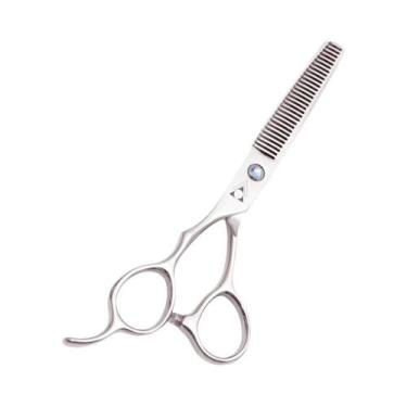 Imagem de Tesoura De Cabelo Profissional Para Mão Esquerda 5.5 6.0, Tesoura De D
