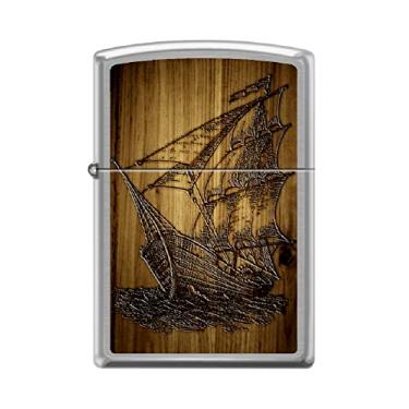 Imagem de Zippo Isqueiro - Isqueiro náutico à prova de vento (navio náutico #Z6026)
