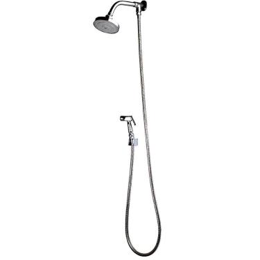 Imagem de Chuveiro Completo com Desviador Cromado 4,5 Metros 1816 - 760307/1816 - STOC