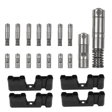 Imagem de Dasbecan Válvula de gerenciamento de combustível ativo levantador de rolo hidráulico e bandeja guia compatível com Chevy Jeep GMC Buick Pontiac 4.3L 5.3L 6.0L 6.2L Substituto #12569256 12645725