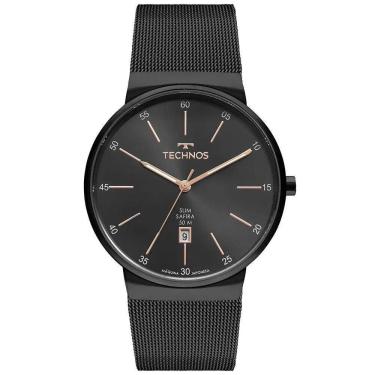 Imagem de Relógio Technos Masculino Classic Slim Gm12Ag/1P