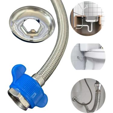 Imagem de Engate Flexível Corrugado 60Cm Inox Dami Premium