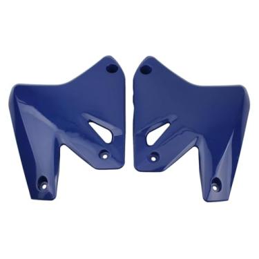 Imagem de BYYINGSUS Compatível com DRZ400 DRZ400S DRZ400E Capa decorativa de tanque de combustível de motocicleta Acessórios de carenagem de motocicleta Motocross (azul)