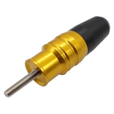 Imagem de Almofada deslizante de colisão para quadro de motocicleta compatível com Z800 Z750 Z900 Z1000 Z300 Z250 Ninja 250 300 Z1000 Z1000SX ER6 ER6F (dourado)