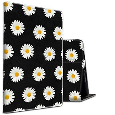 Imagem de Capa para iPad 10.2 2020/2019 para 7ª geração, Skyfree Auto Wake/Sleep Capa protetora com ângulos ajustáveis para iPad 7ª geração, linda margarida floral