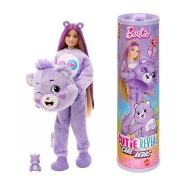 Imagem de Boneca barbie cutie reveal ursinhos carinhosos roxa - mattel jcn94/jcn